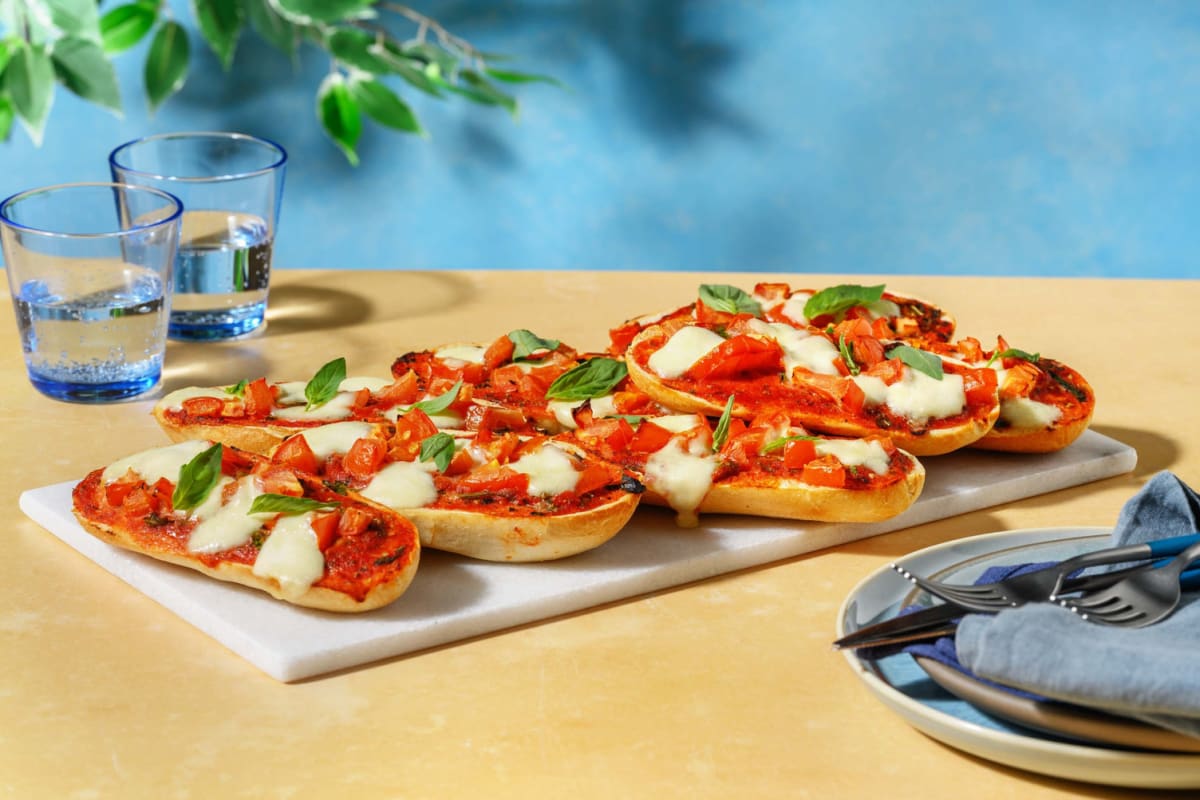Pain tomate-mozzarella au four en extra