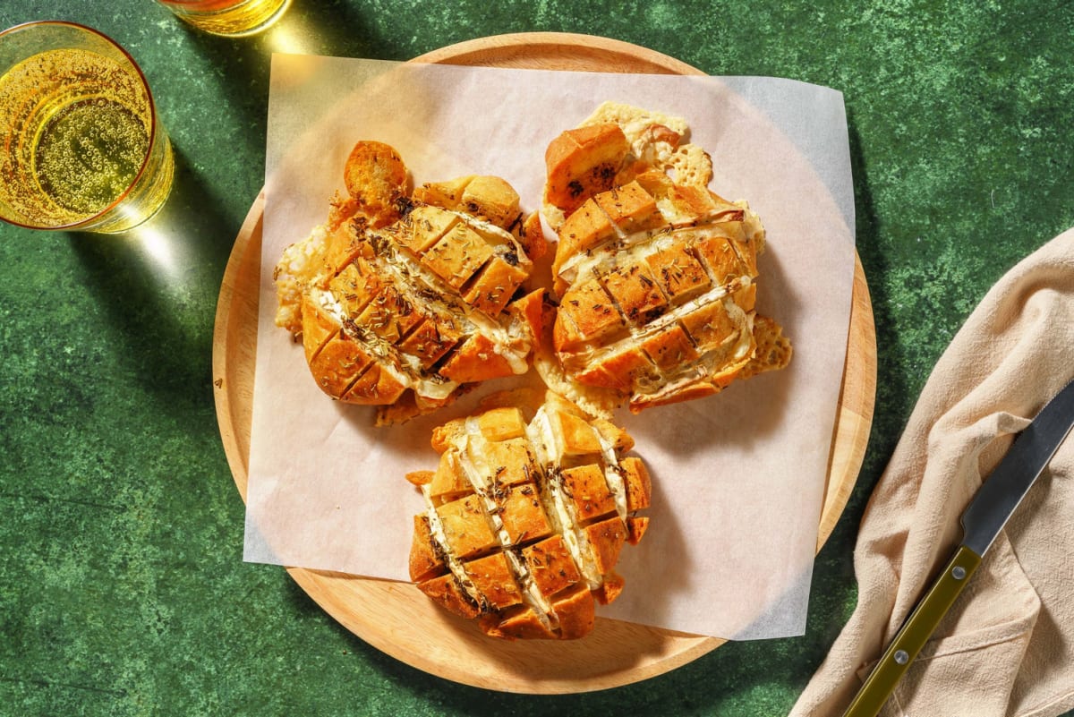 Ciabatta au camembert à partager