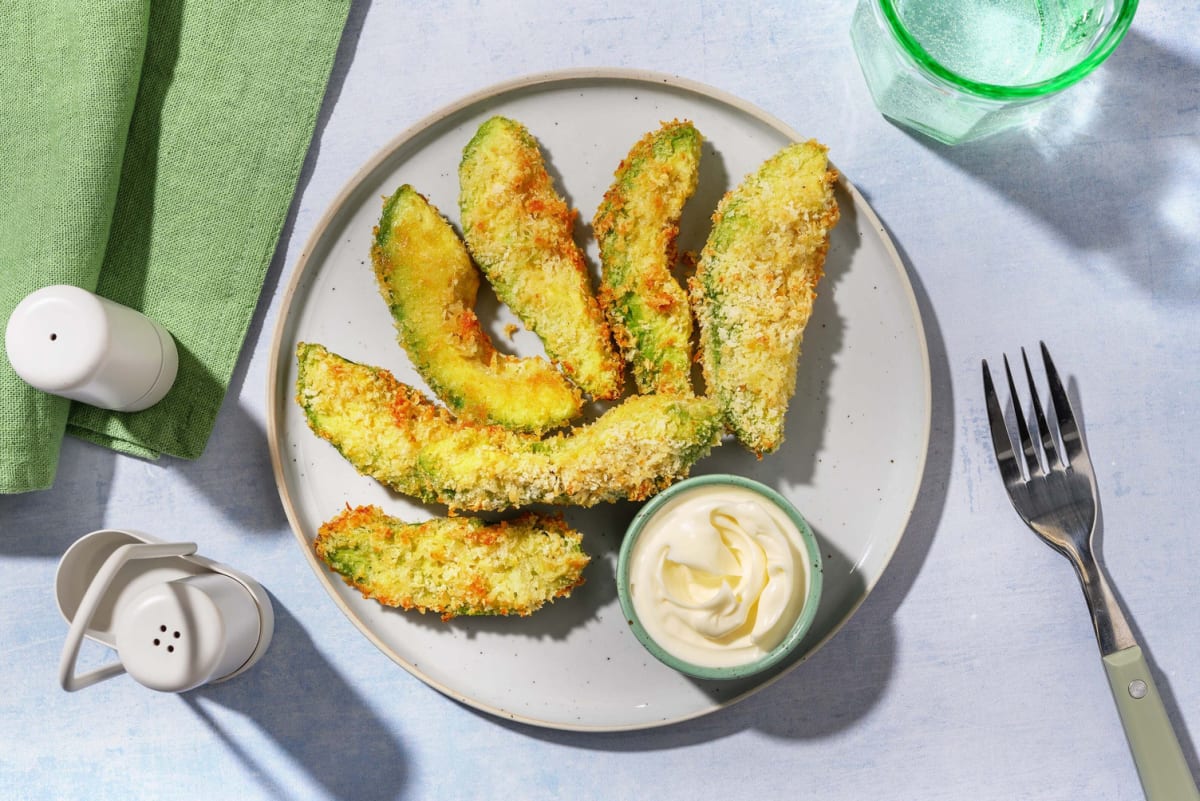 Avocado fries - impanato e fritto