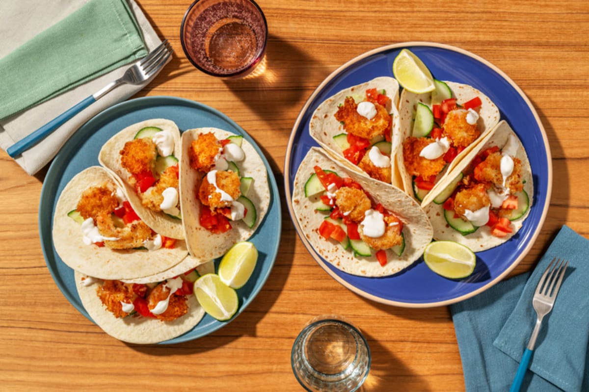 Crispy Panko Prawn Wraps