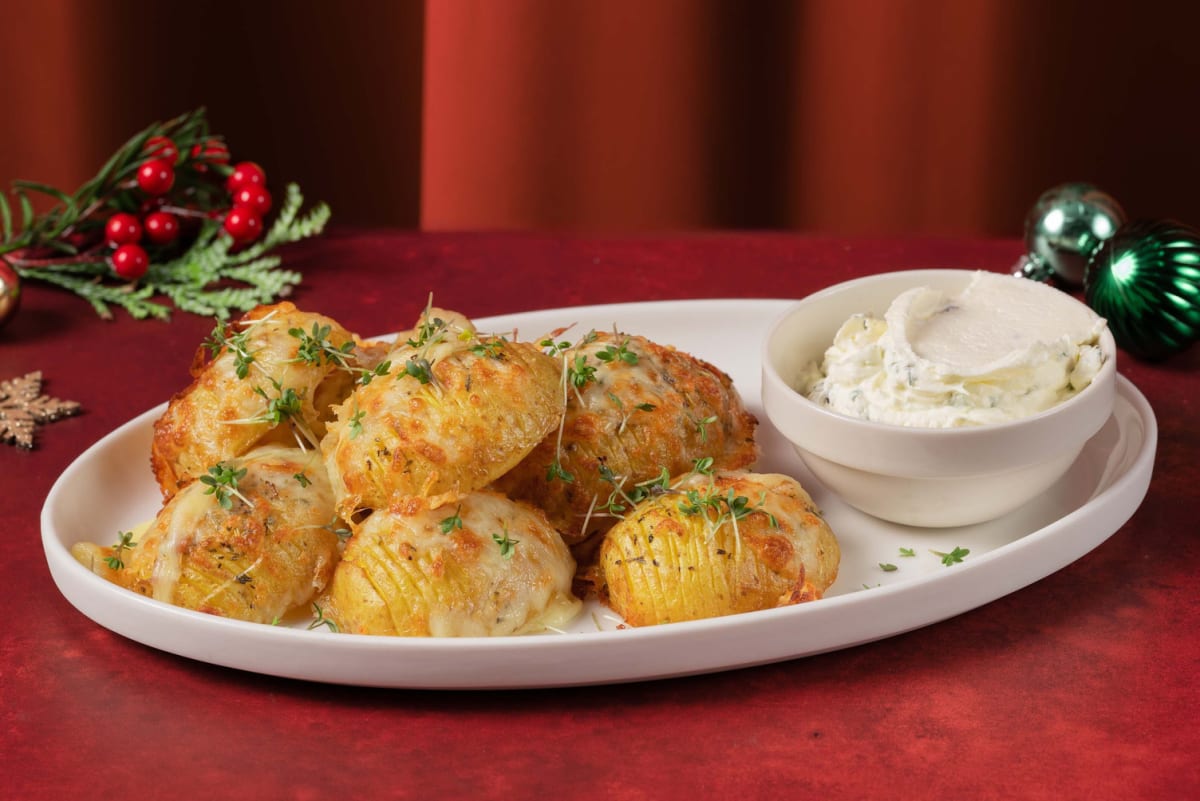 Hasselback Kartoffeln