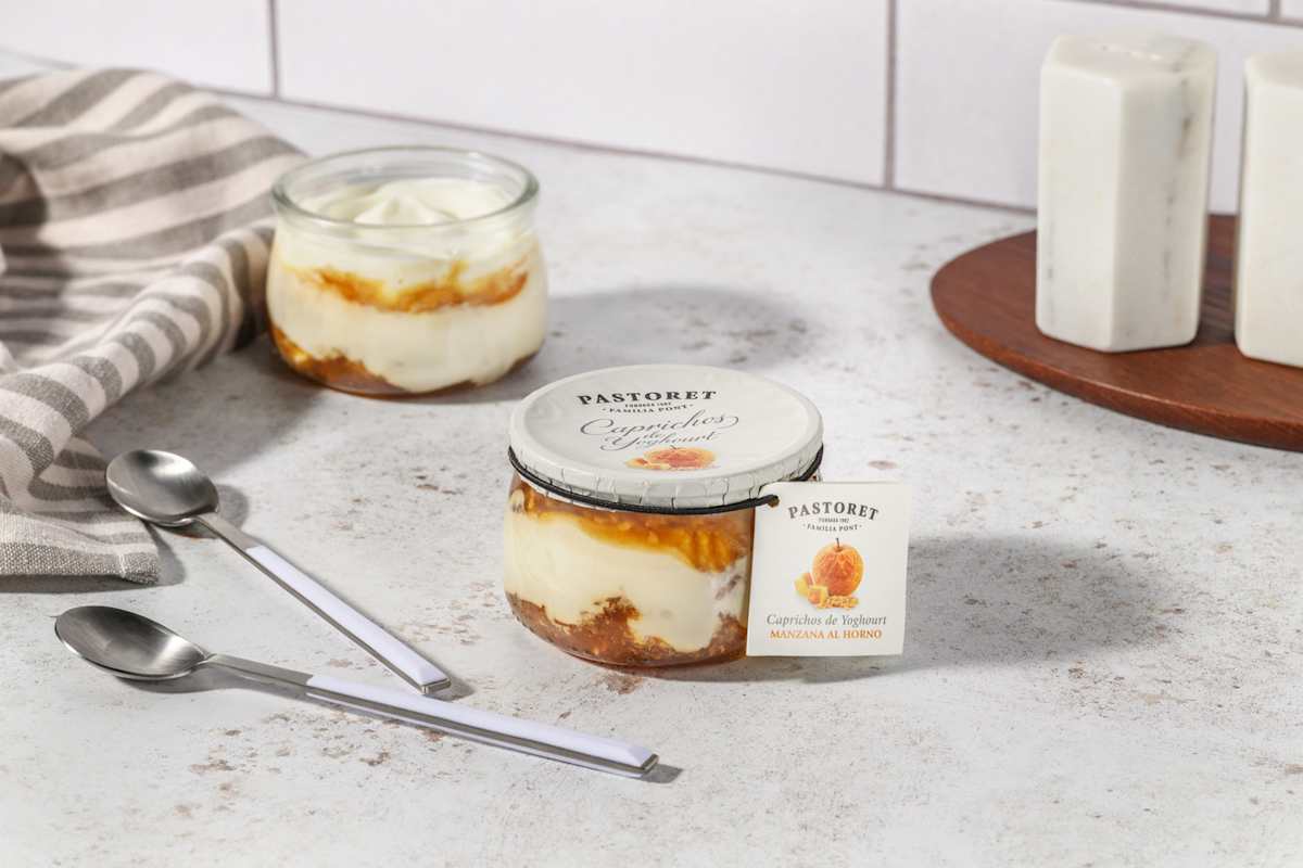 2 Caprichos de manzana al horno de Pastoret