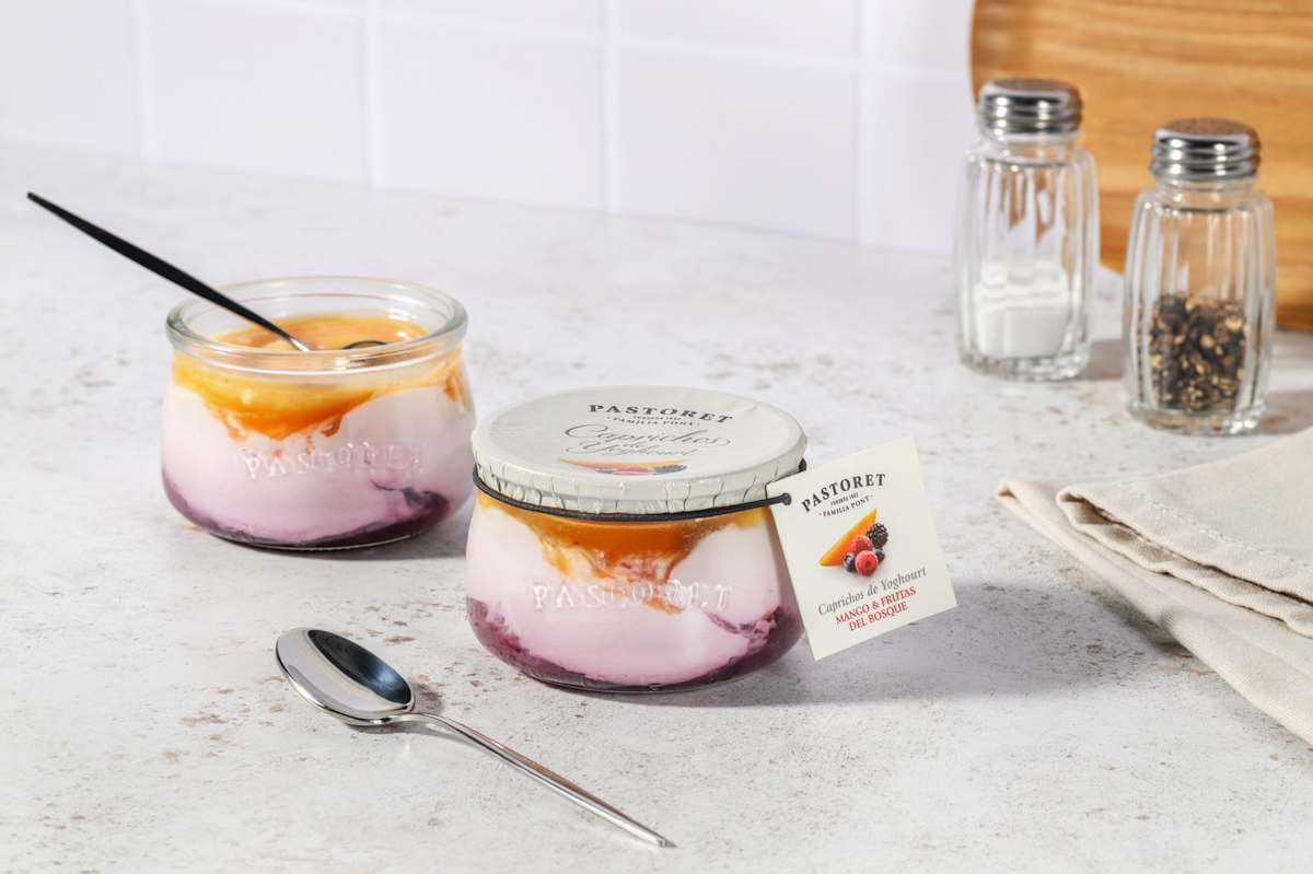 2 Caprichos de mango y frutas del bosque de Pastoret
