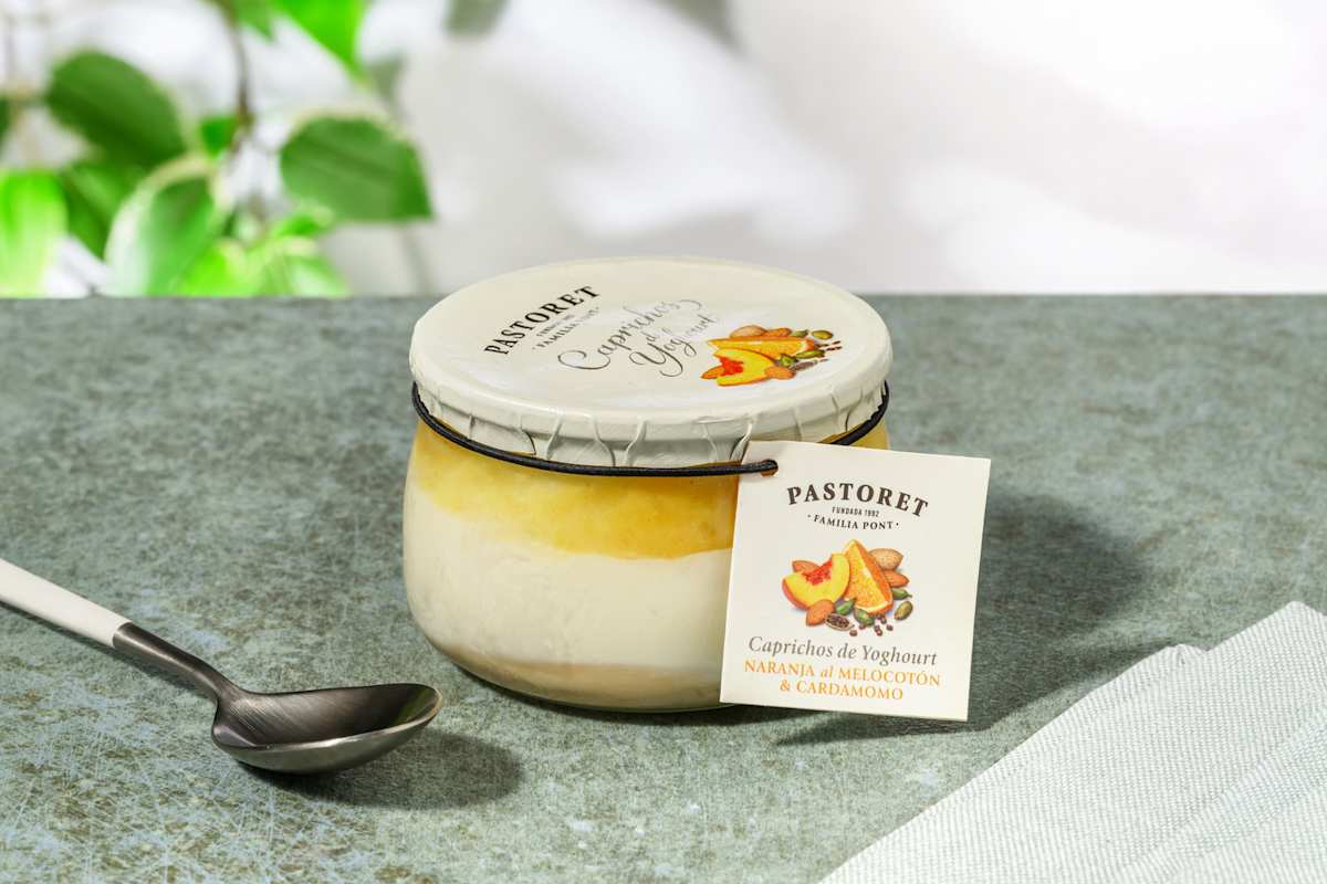2 Caprichos de naranja al melocotón y cardamomo de Pastoret