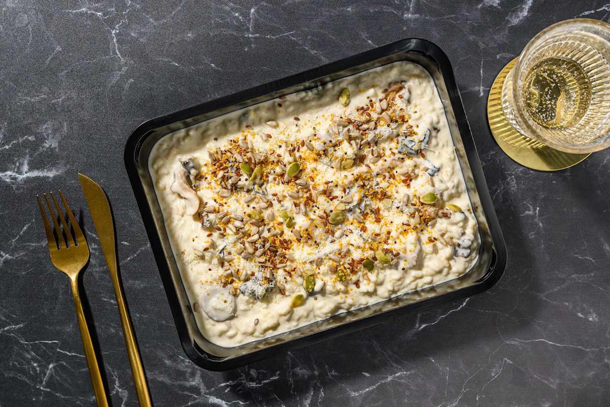 Risotto d'hiver aux champignons