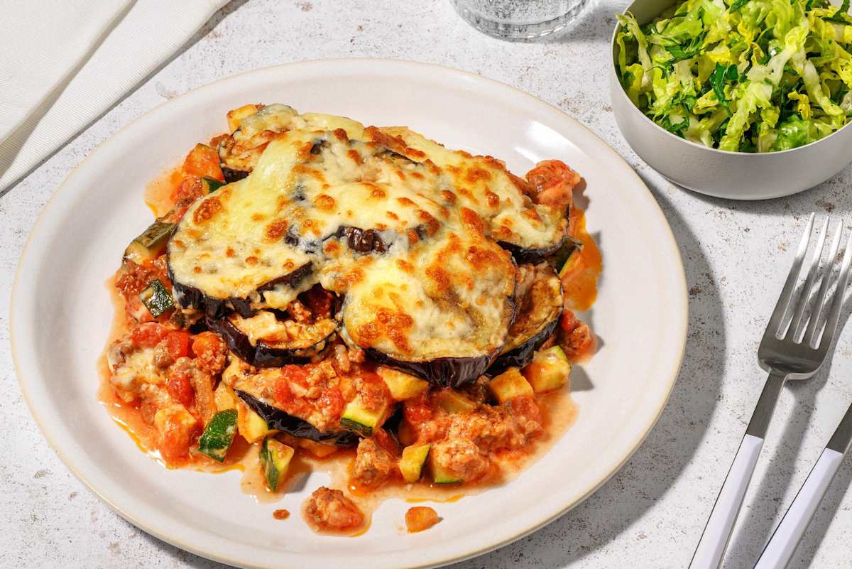 Gresk kjøttdeig-moussaka