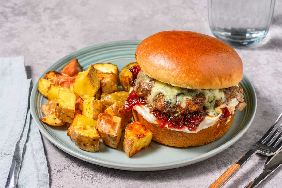 Blue Cheese Lean Beef Burger