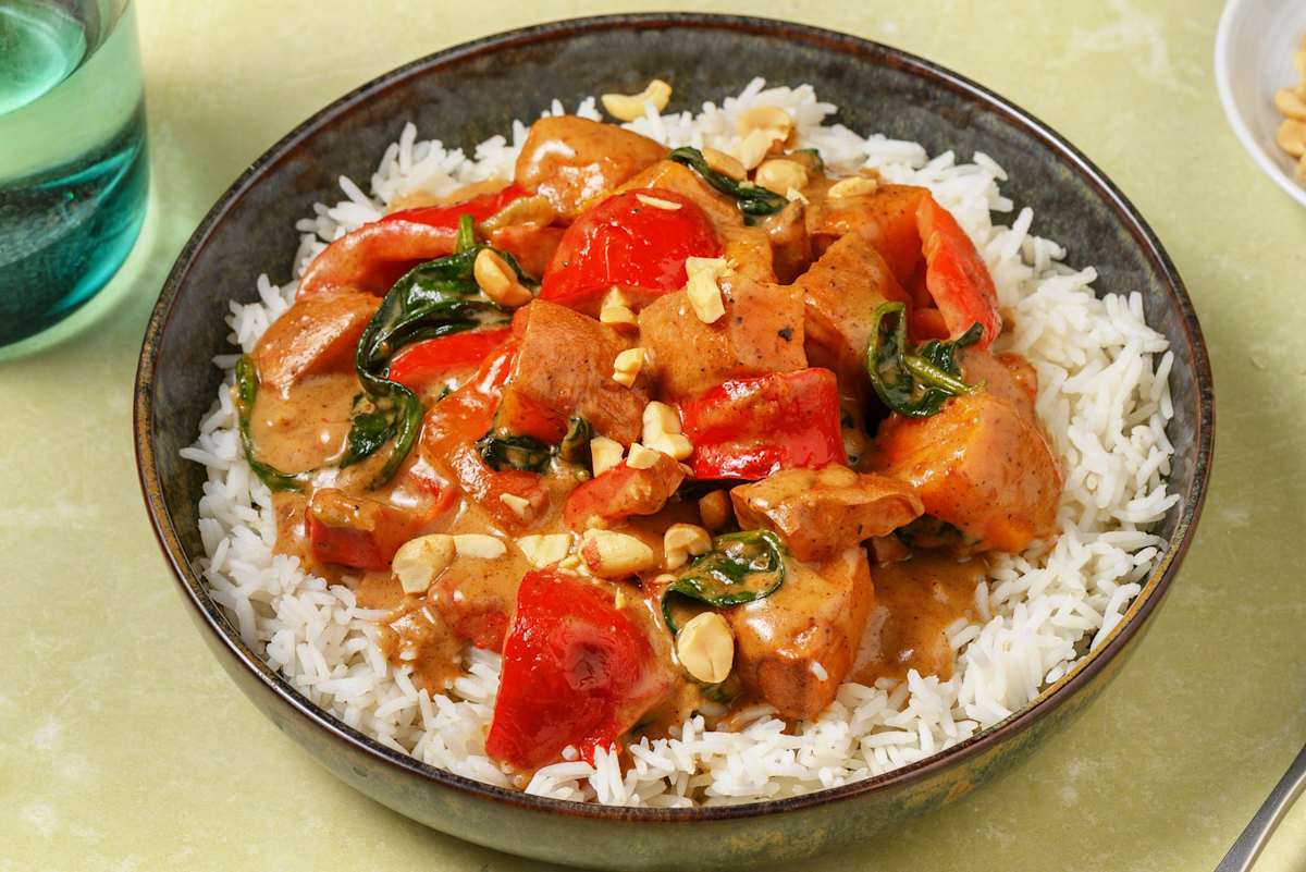 West African Maafe Inspired Peanut and Chicken Stew