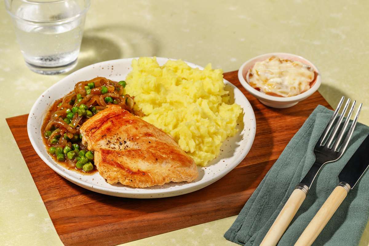 Pechuga de pollo con alioli de membrillo