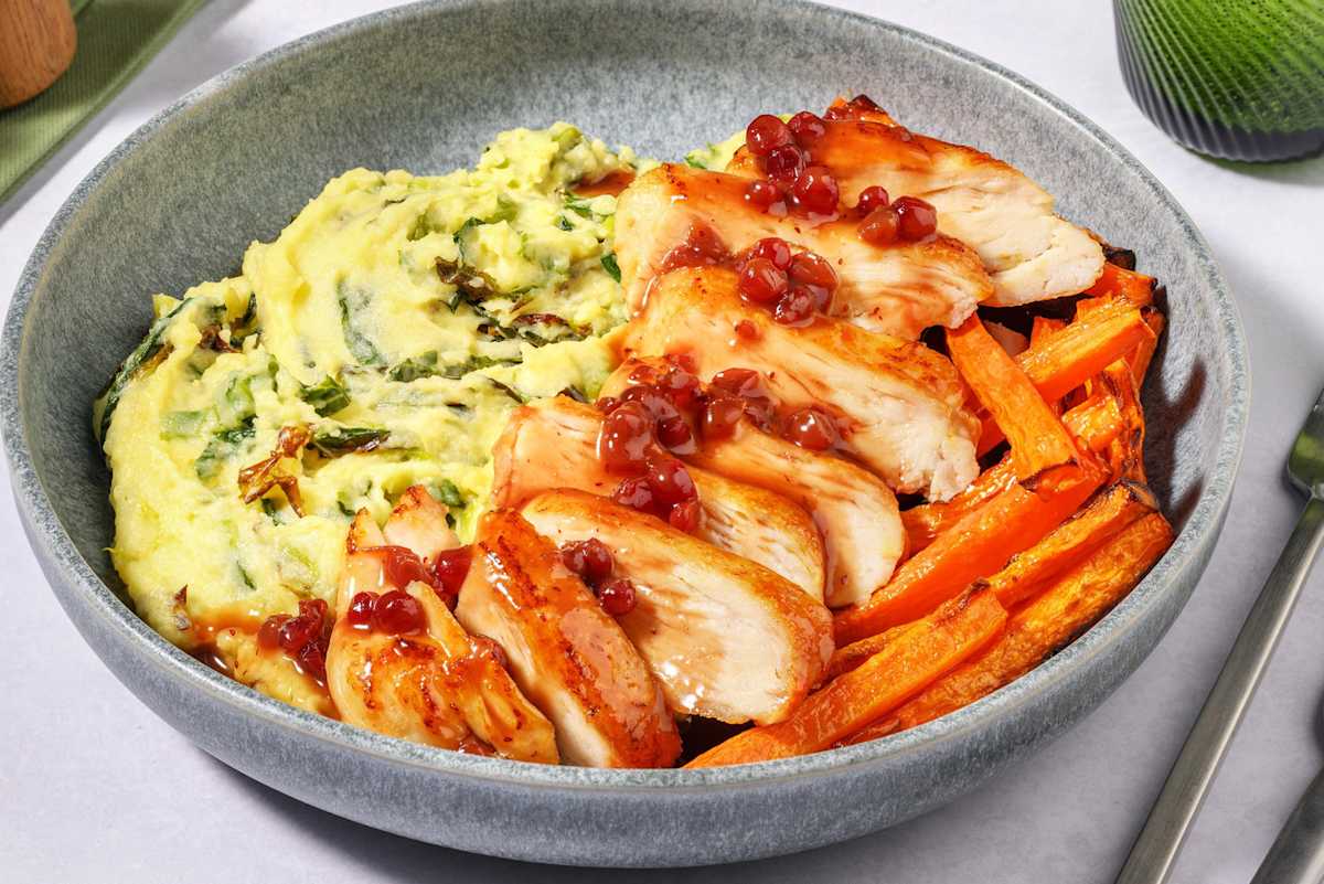 Chicken and Colcannon Mash