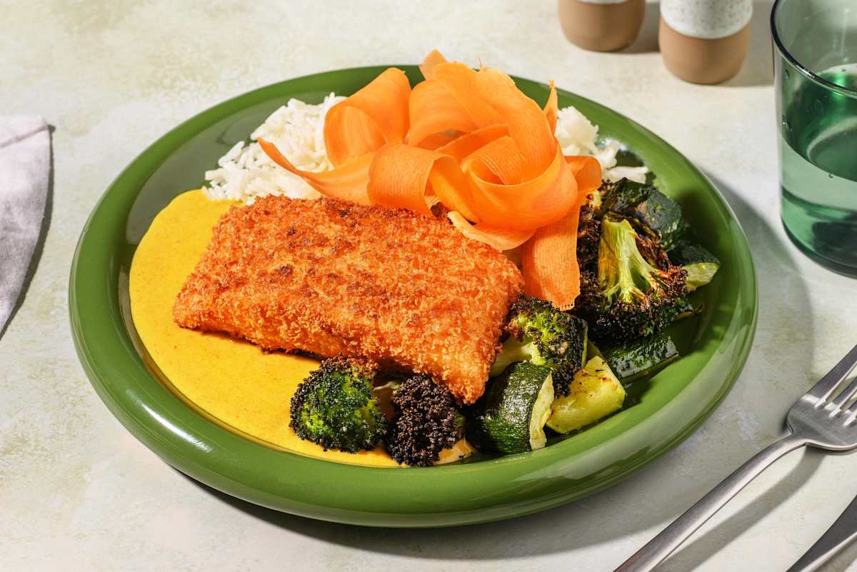 Sprød lakse-katsu