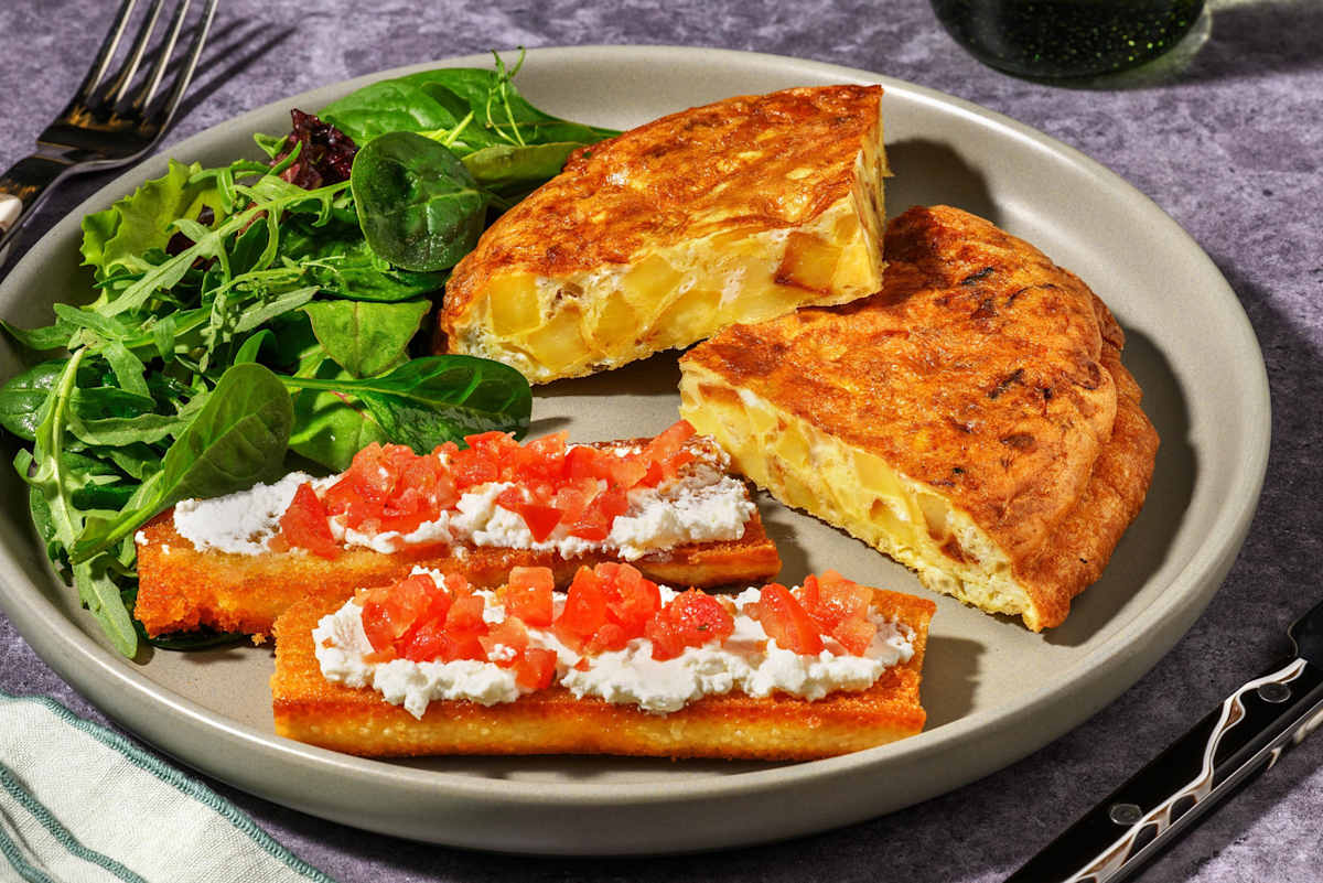 Tortilla di patate - frittata alla spagnola
