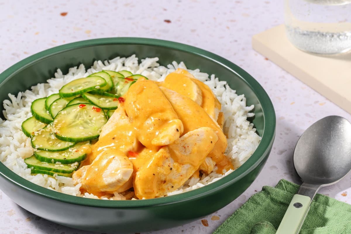 Veganes Bang Bang Chicken