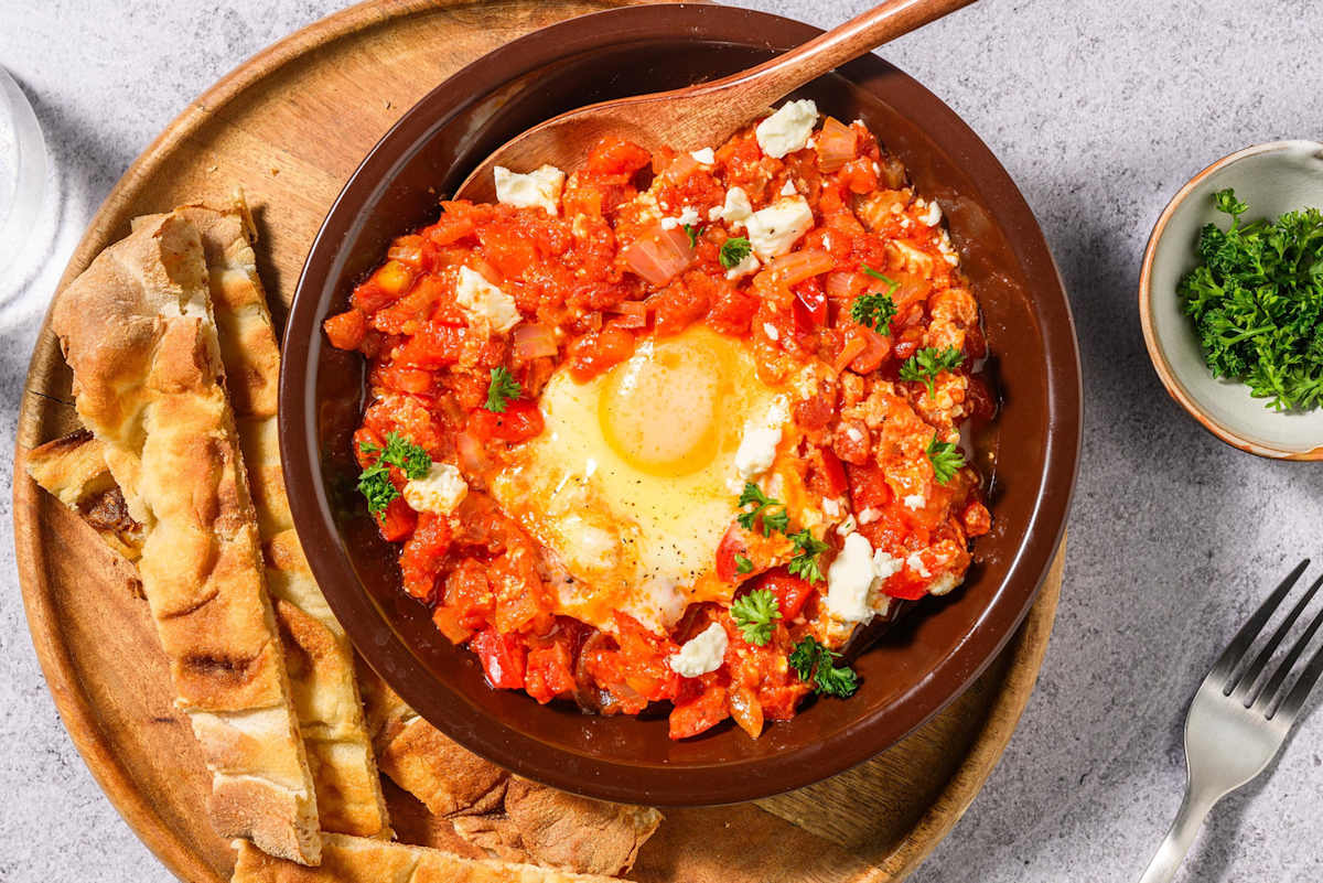 Shakshuka - zuppa ai peperoni stile Maghreb