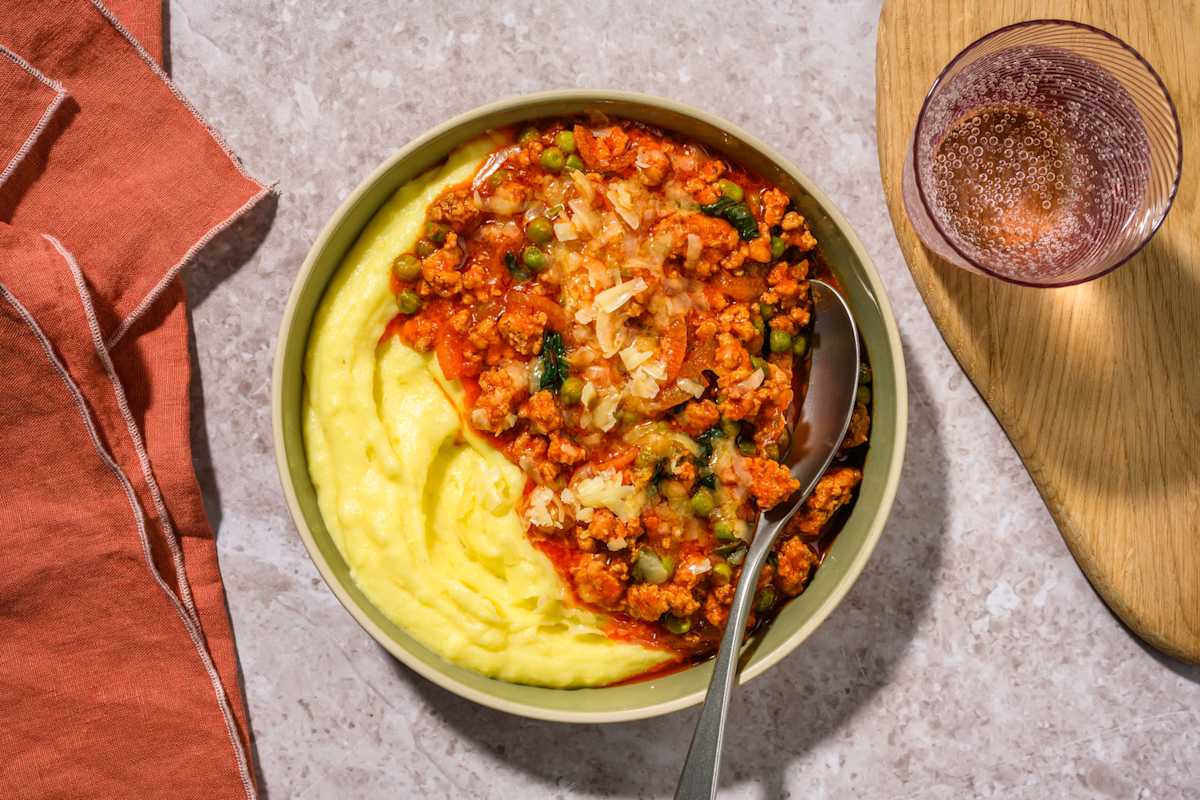 Spiced Pork Mince and Mash