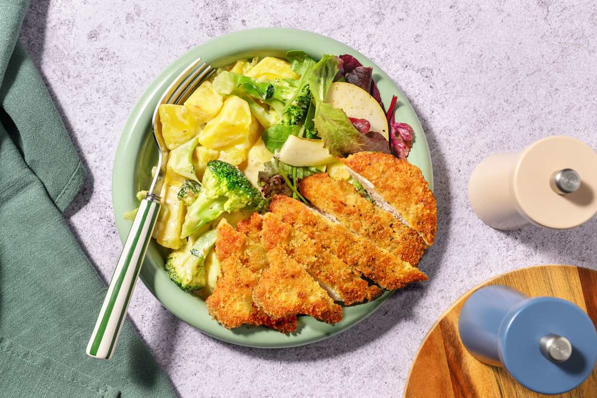 Spiced Pork Schnitzels