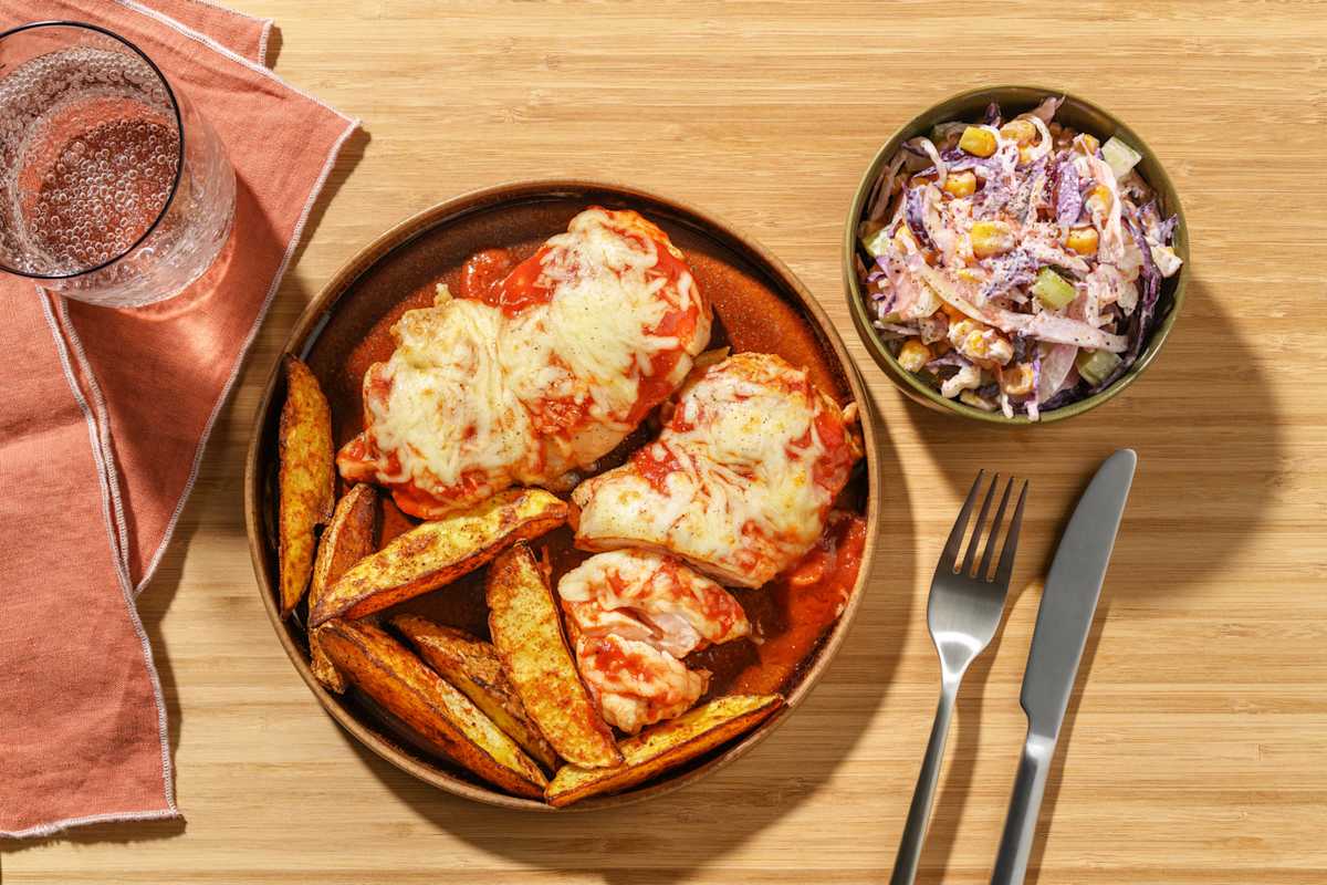 Double Cheesy Mexican Hasselback Chicken