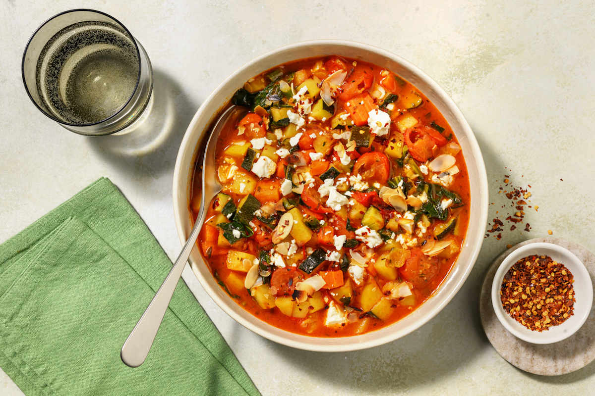 Mediterranean Veggie Soup