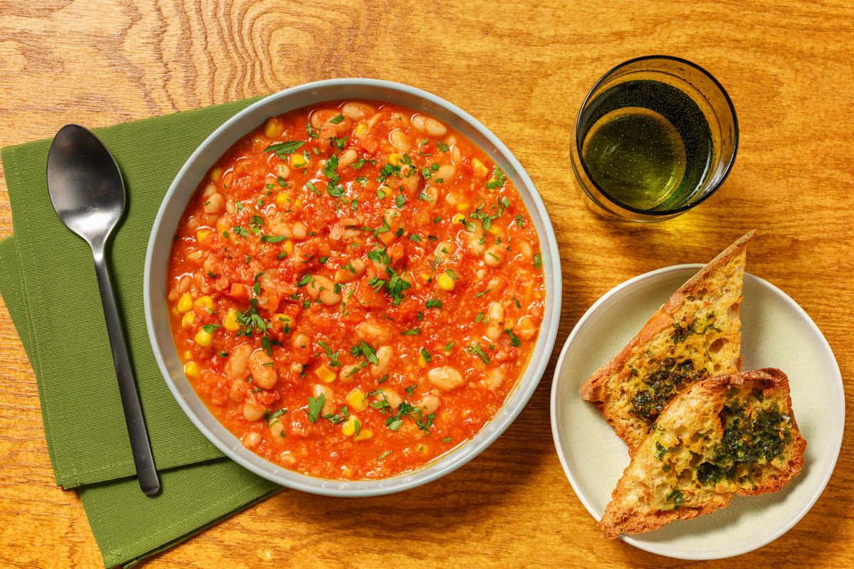 BBQ Baked Beans & Plant-Based Mince