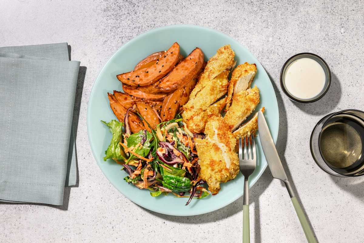 Southeast Asian Crumbed Tofu