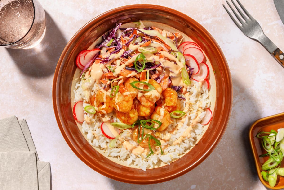 Firecracker Double Shrimp Bowls