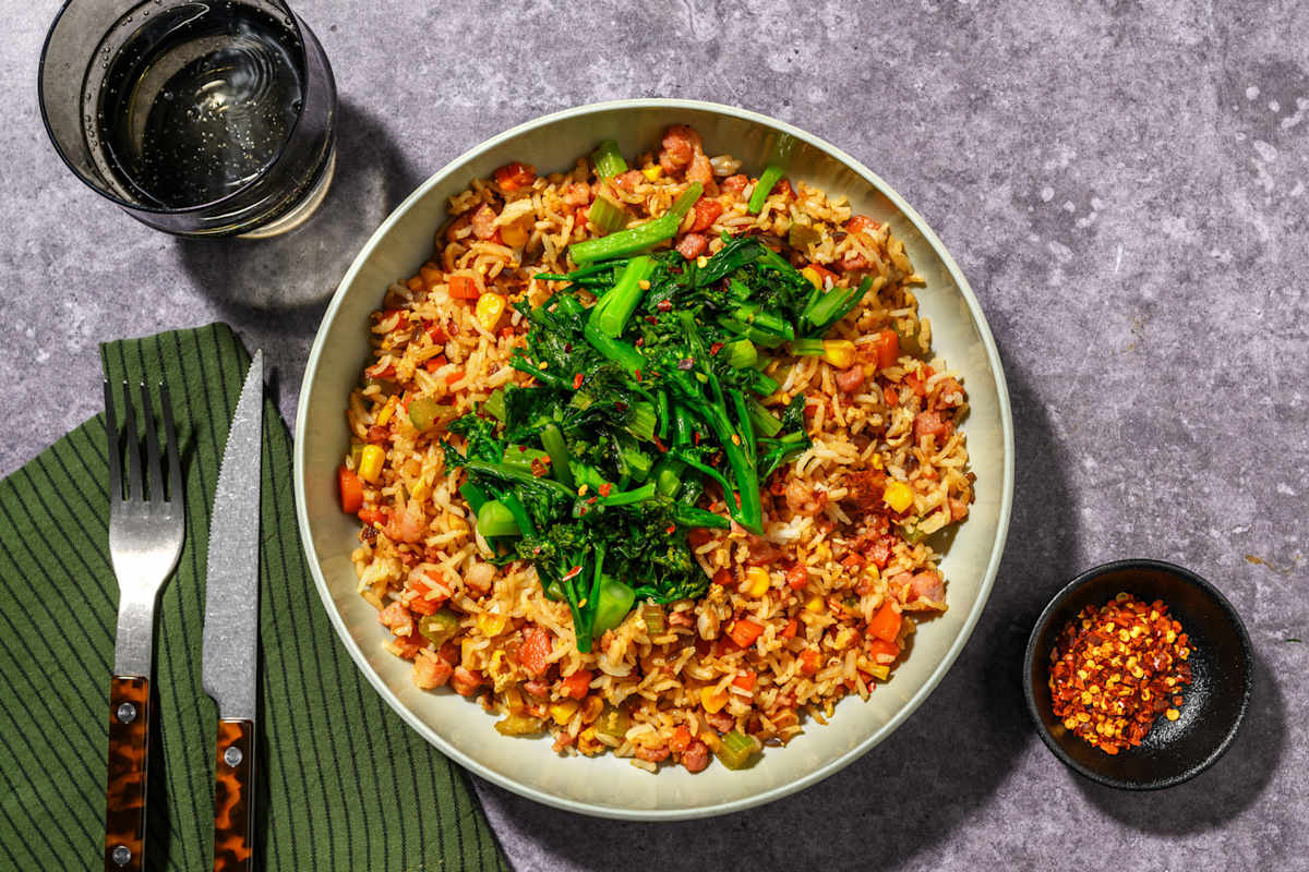 Bacon & Veggie Fried Rice