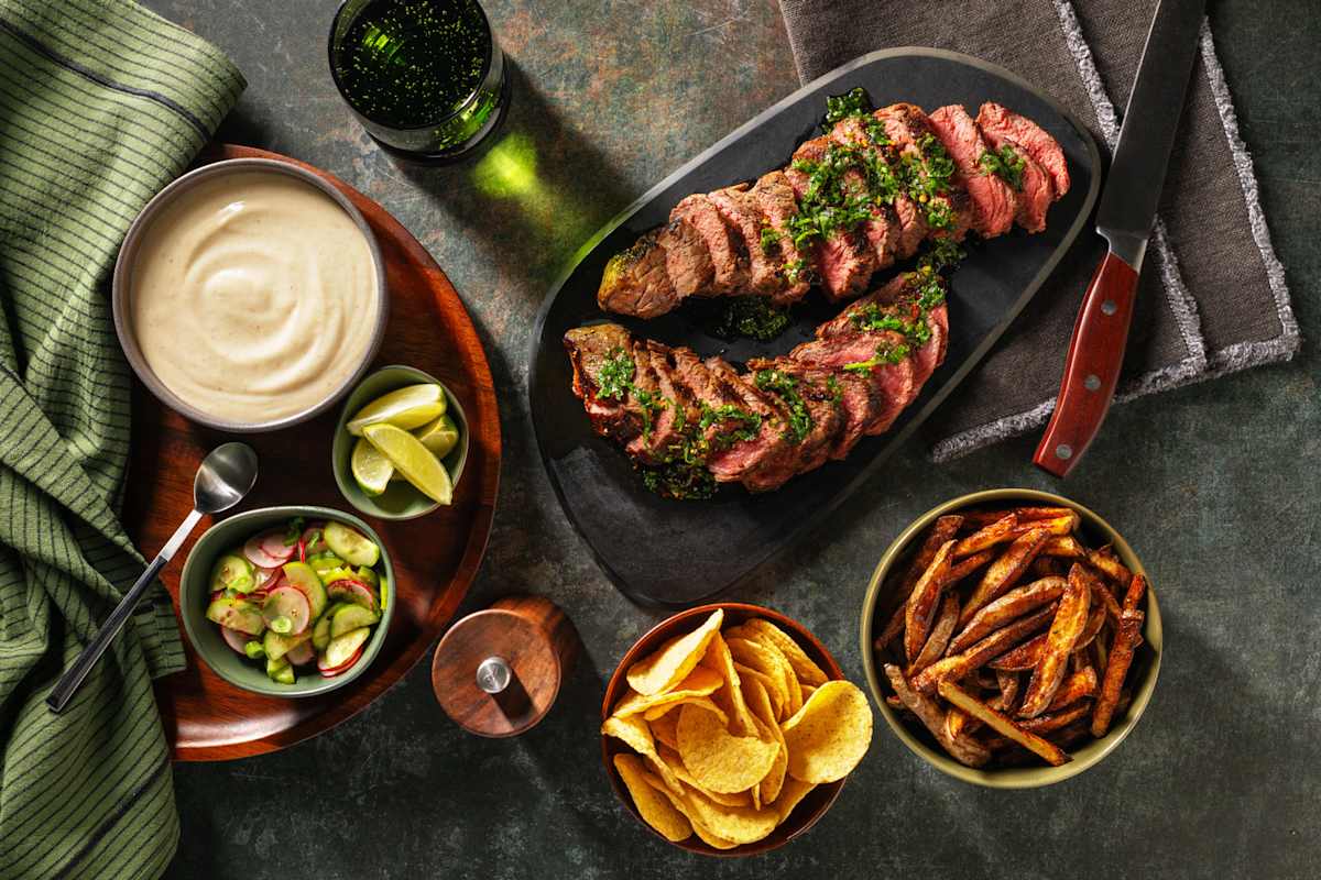 Carne Asada-Style Steak & Fries