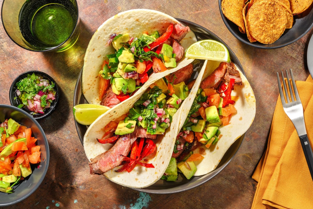 Chimichurri Steak Tacos