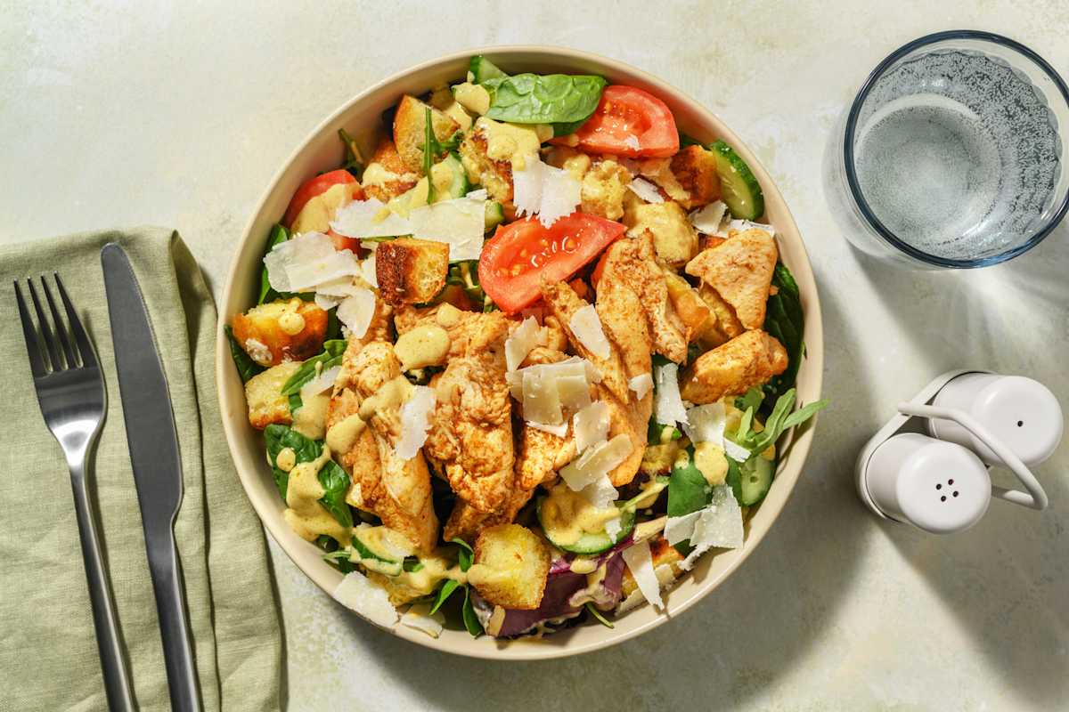 HelloHero: Aussie Beef & Mustard-Cider Salad