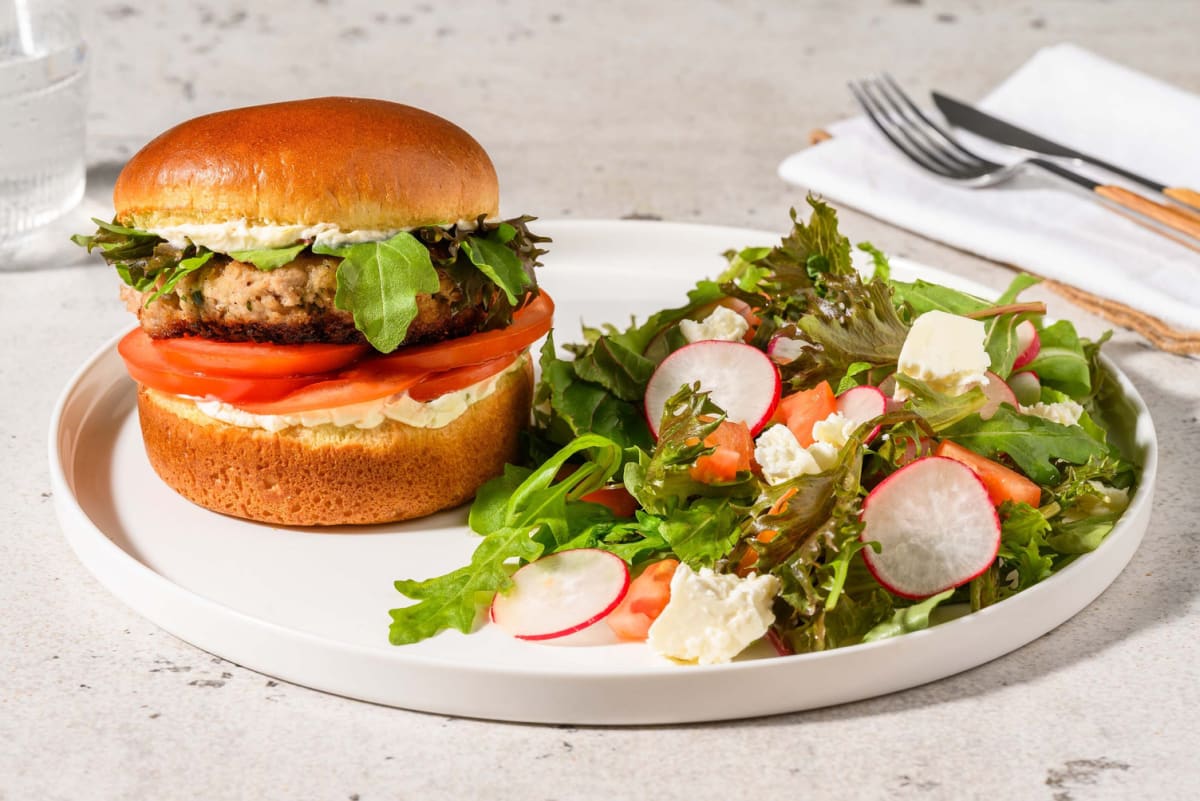 Cal Smart Tzatziki Beyond Meat® Burgers
