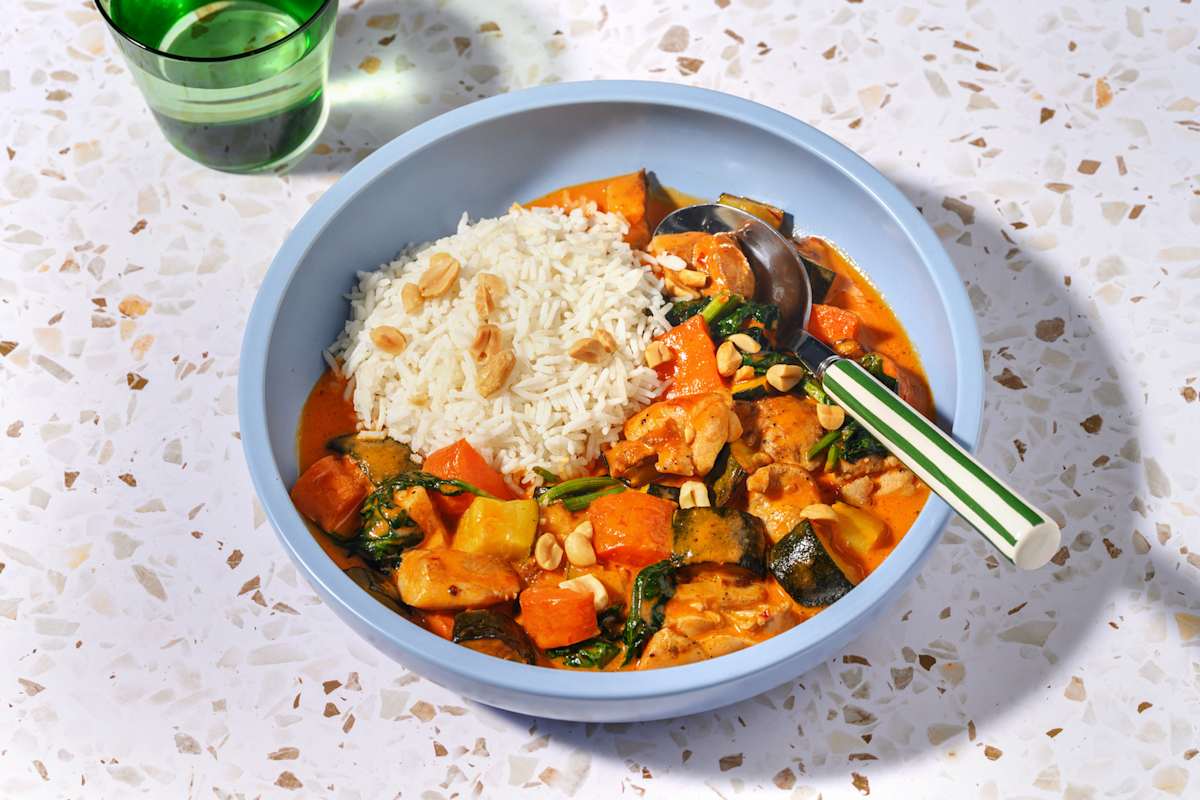 Coconut Plant-Based Mince Curry & Instant Rice