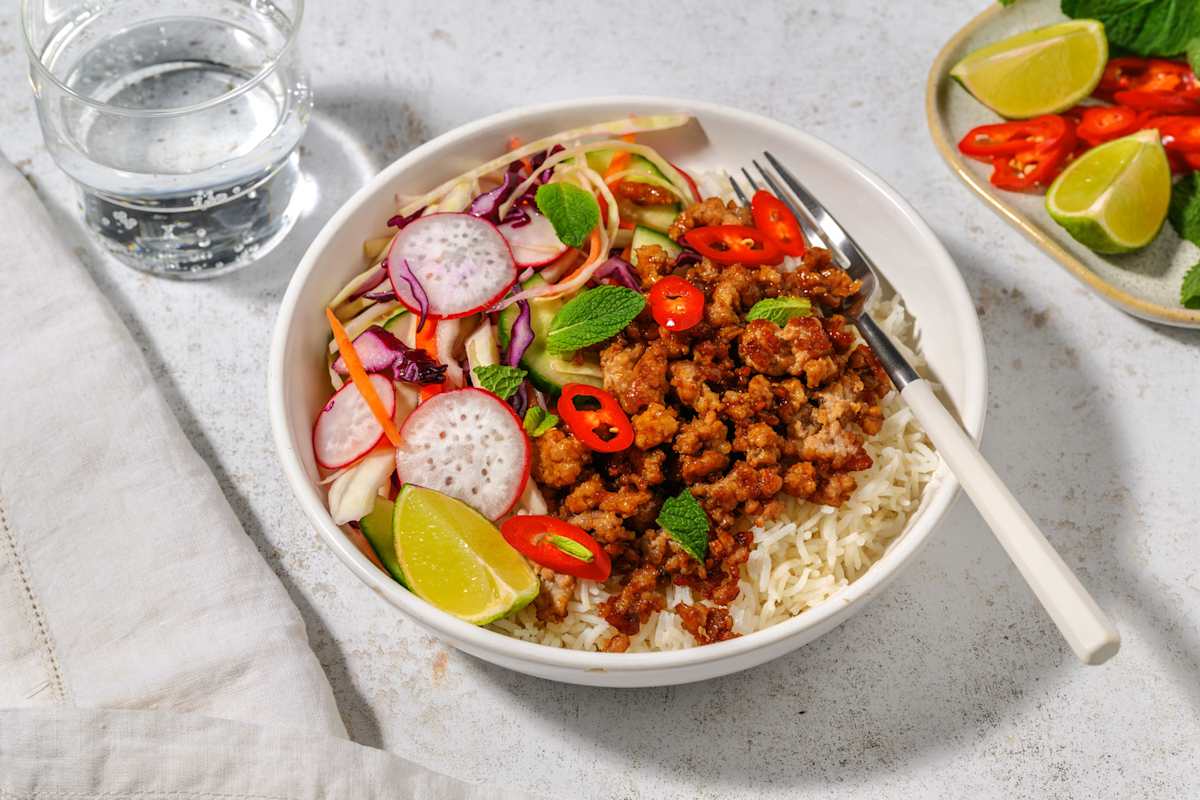 Thai Chilli & Ginger Beef Larb