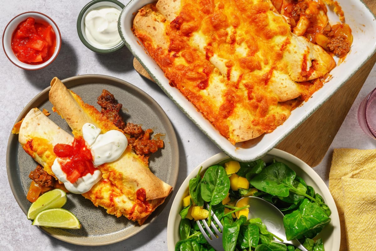 Beef Enchiladas