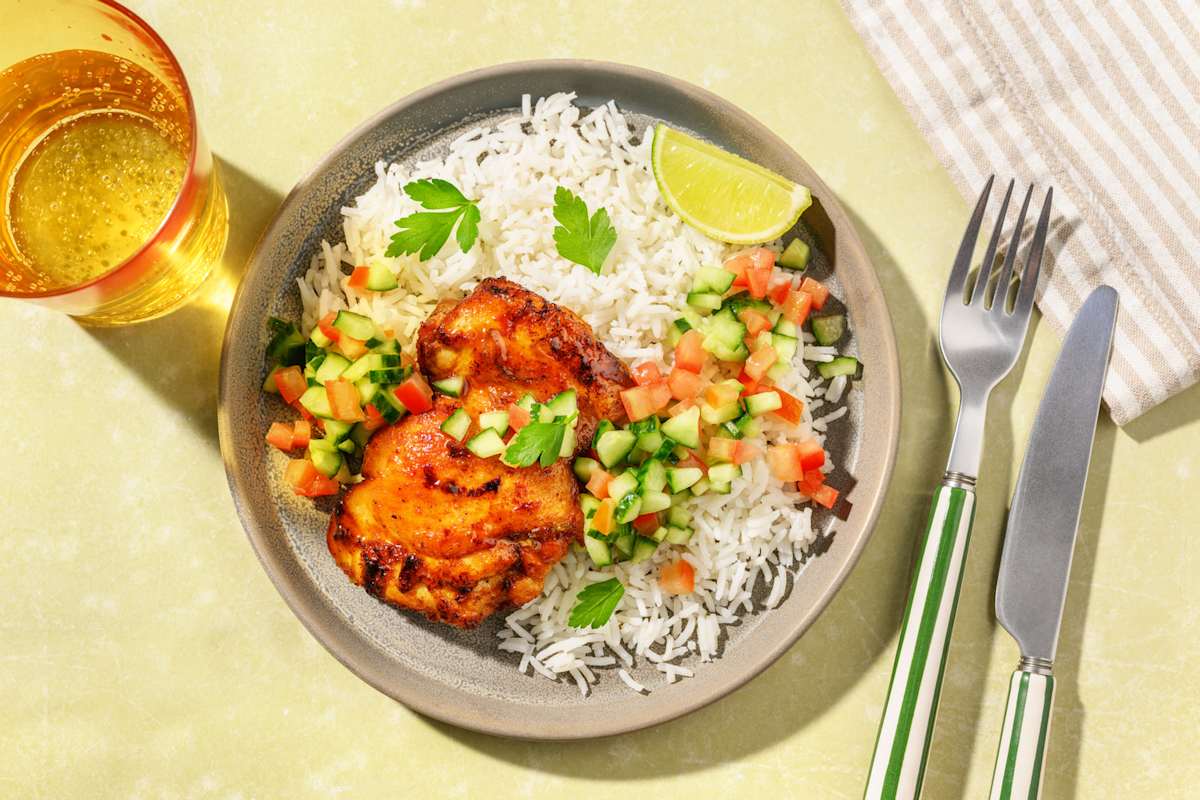 Easy Chermoula-Honey Chicken