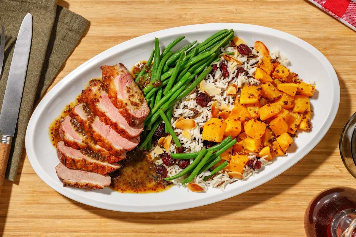 Maple-Glazed Duck