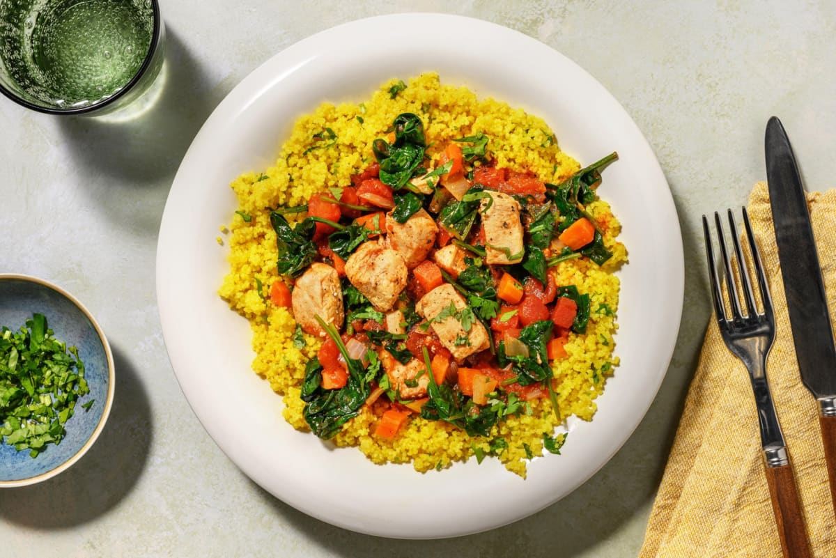 SuperQuick Moroccan Chicken Stew