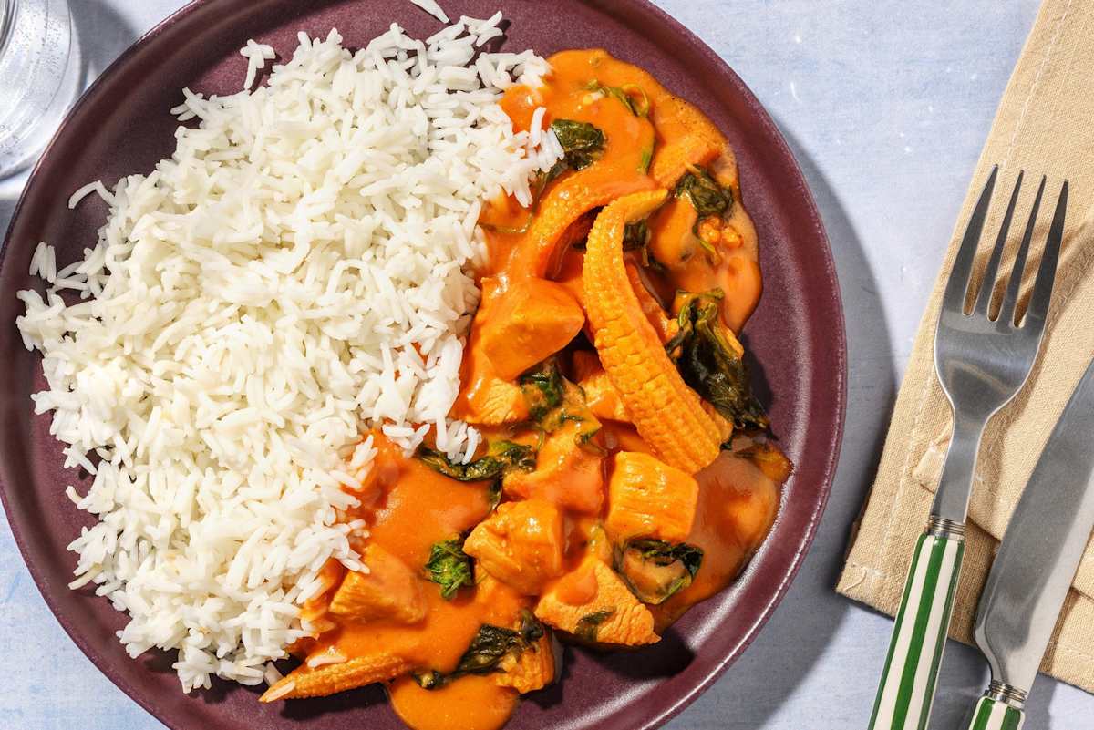 Speedy Ginger, Lime,Garlic and Coconut Double Chicken