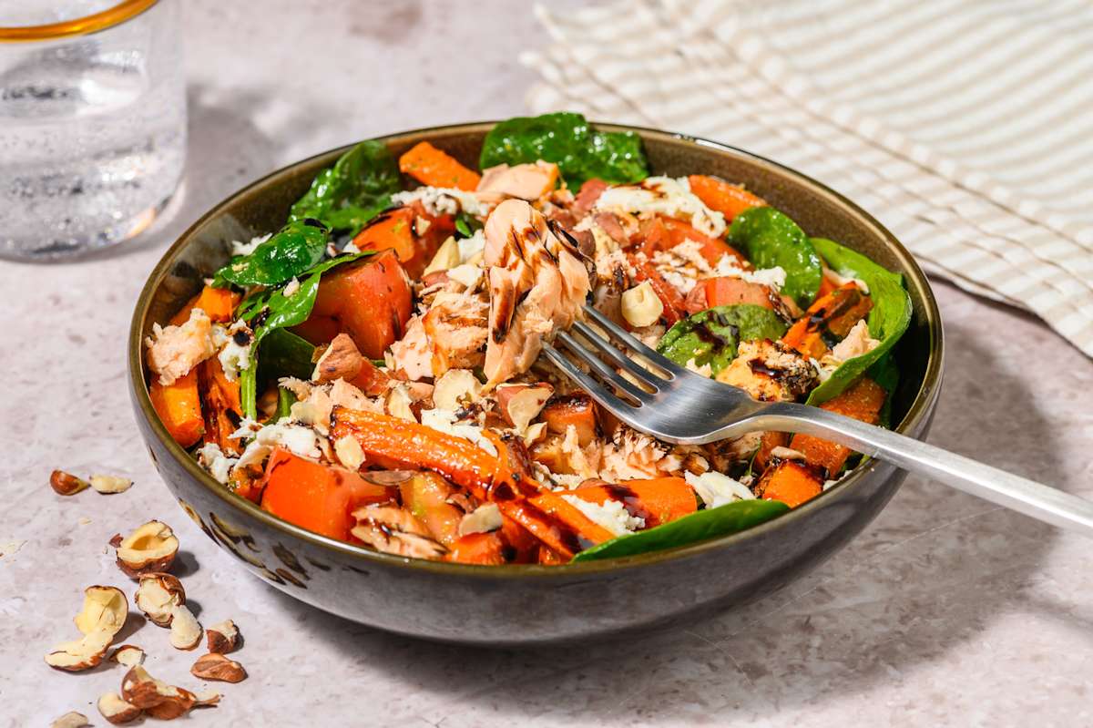 Double Smoked Salmon & Mozzarella Salad