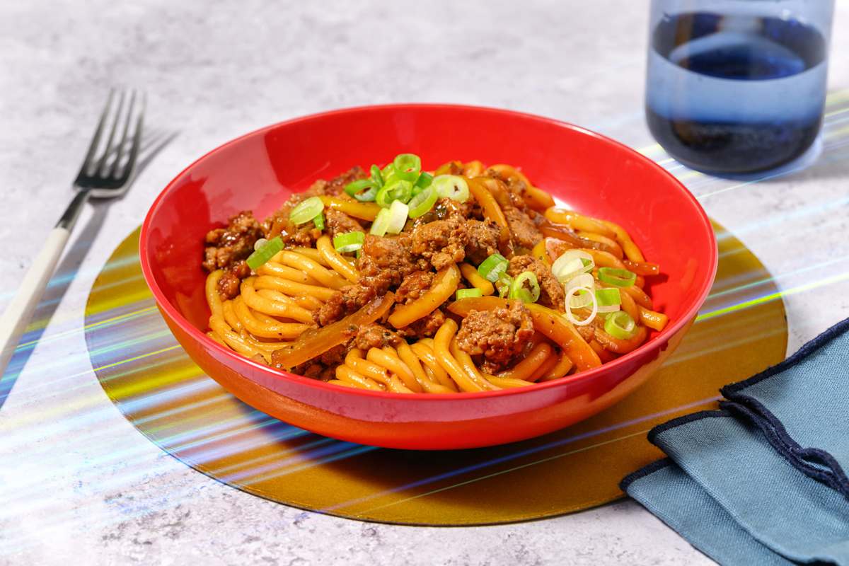 Thai Spiced Speedy Beef Noodles