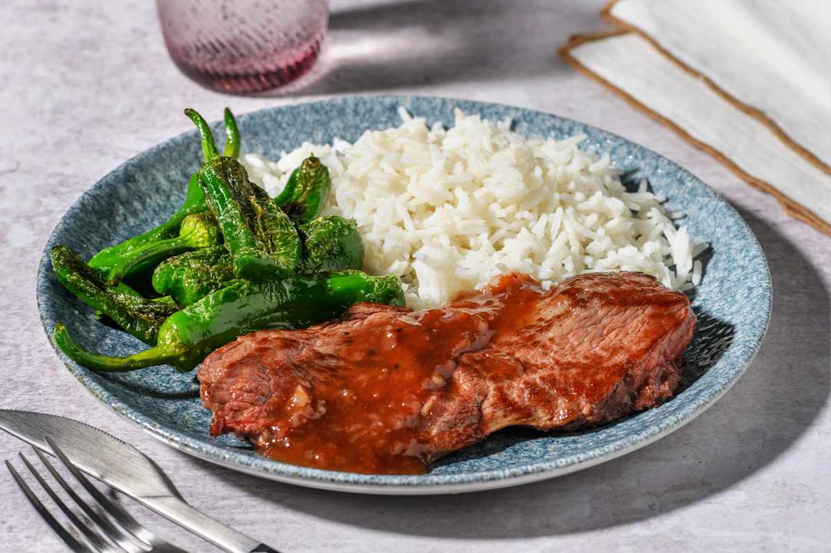 Ternera en salsa dulce de chalota