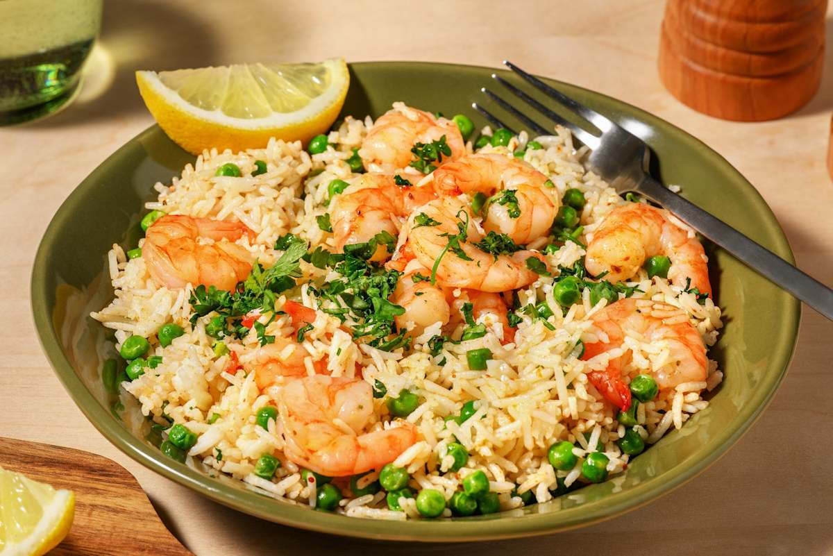 'Jambalaya' rapido - riso, mazzancolle e cajun