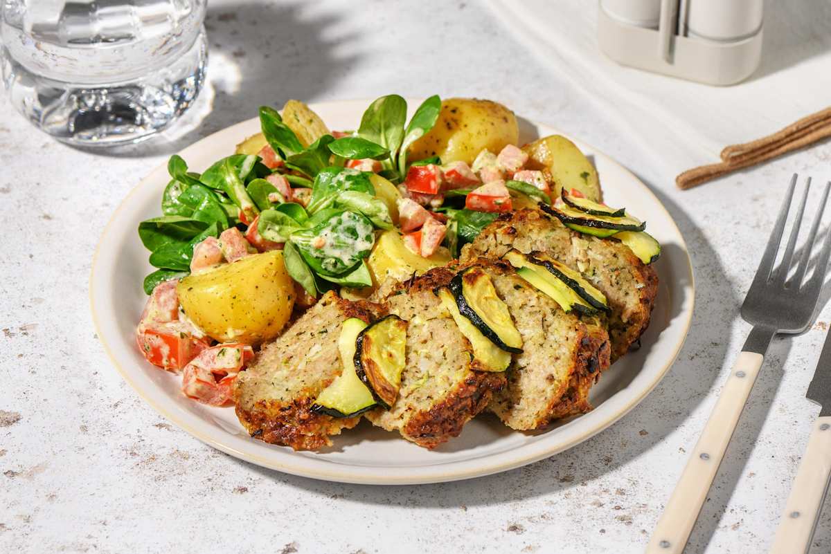 Chicken Meatloaf with Italian Herbs