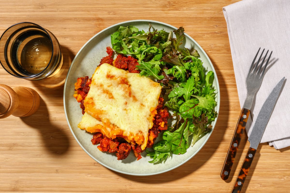 Hachis Parmentier de bœuf & potimarron