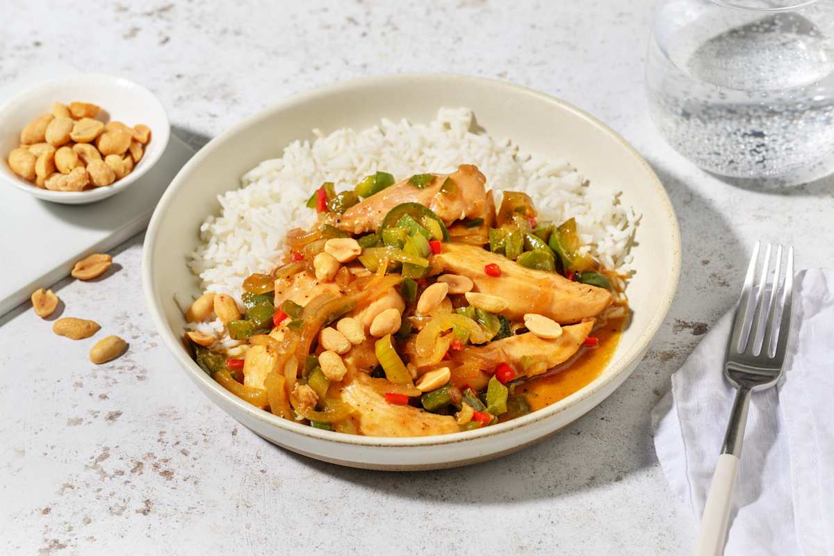 Dinde sautée façon Kung Pao