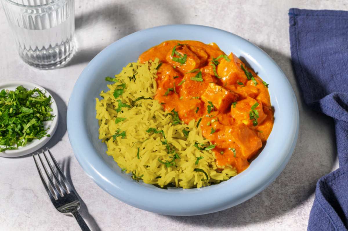 Creamy Cashew Double Paneer Curry