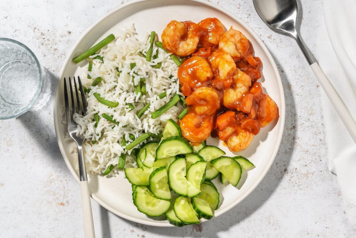 Sambal Udang: Scharfe Garnelen Pfanne