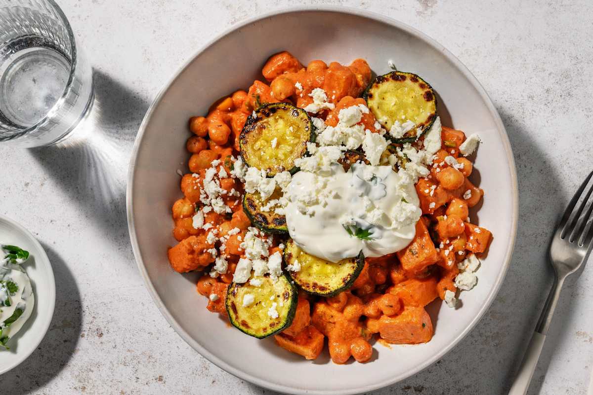 Smoky Tagine Inspired Butternut and Chickpeas