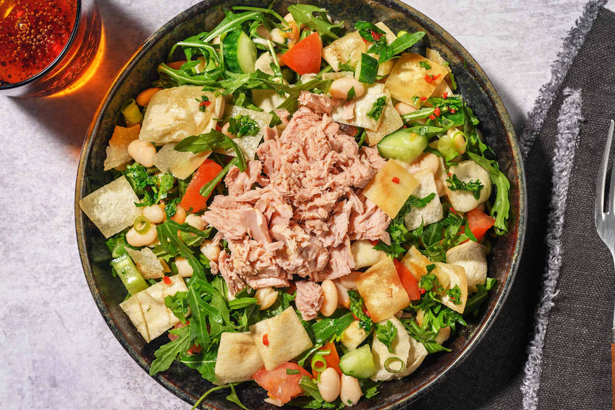 Chimichurri-Salat mit Thunfisch