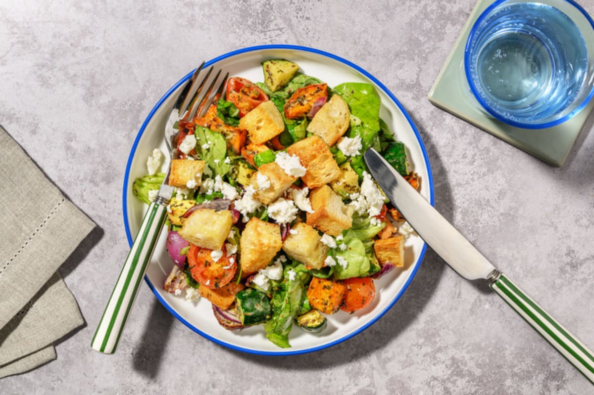 Sweet Potato and Courgette Salad