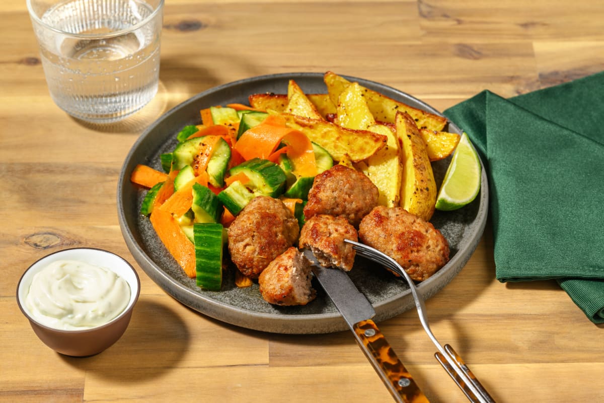 Sweet Chilli Pork Koftas